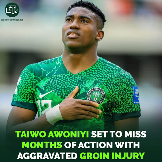 Taiwo Awoniyi could miss AFCON 2023 following surgery