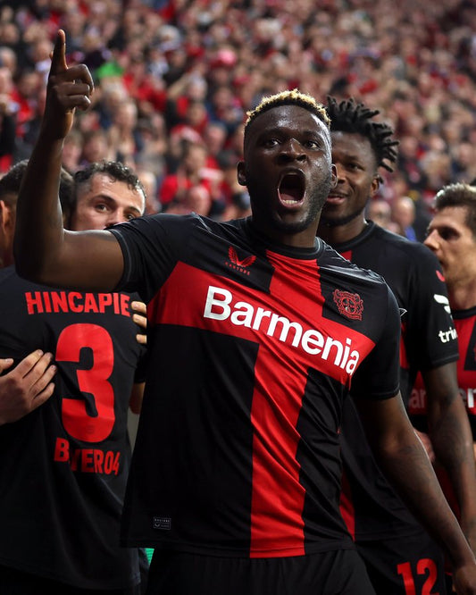 UEL & UECL: Boniface fires Bayer Leverkusen past West Ham; Onyedika wins in Brugge