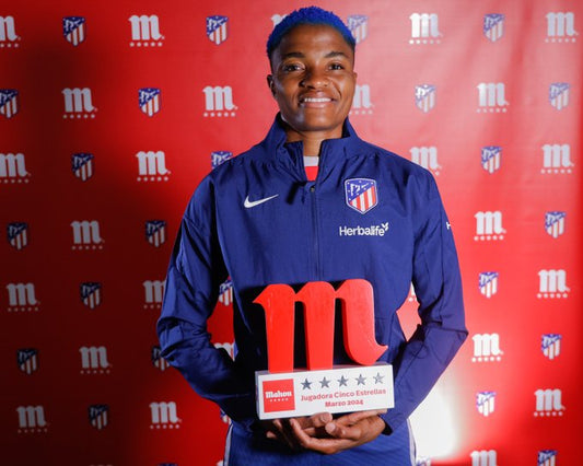 Rasheedat Ajibade is Atletico de Madrid's Player of the Month for April