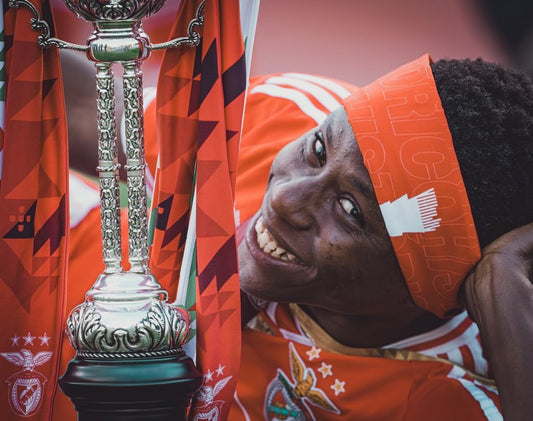 Ucheibe celebrates quadruple triumph with SL Benfica