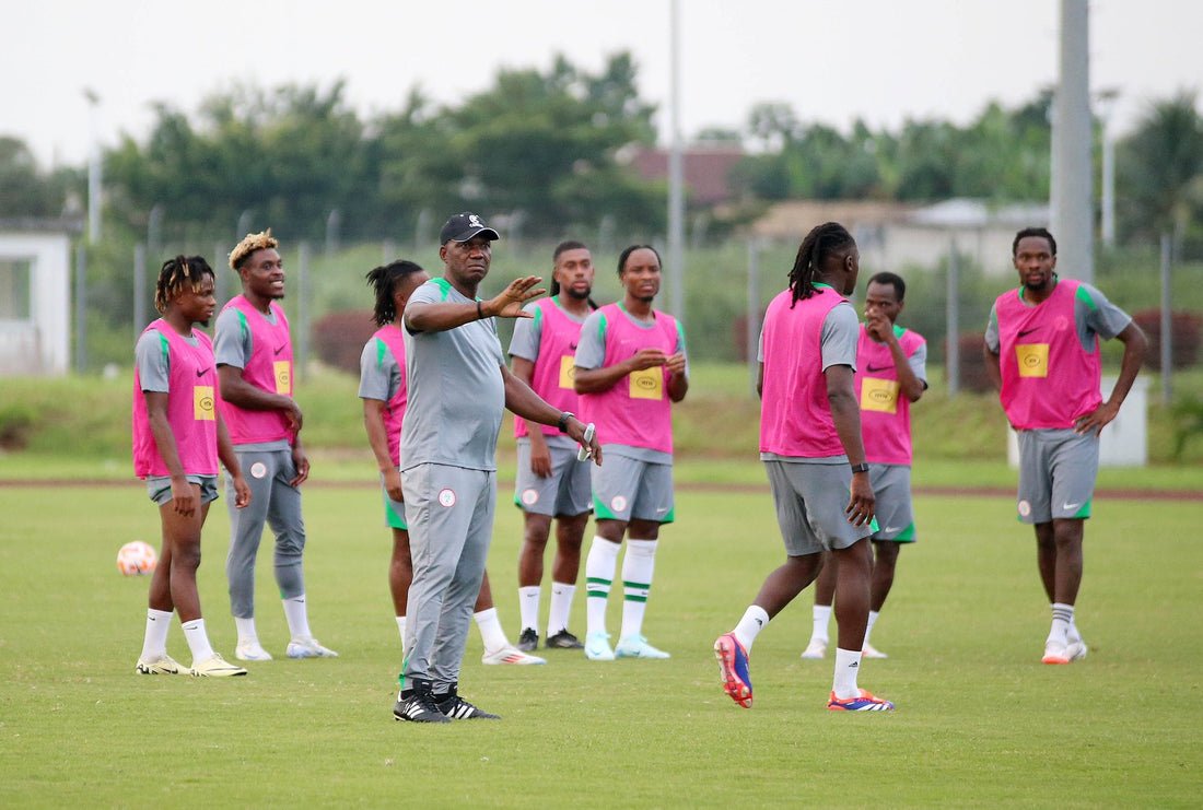 AFCON 2025: Super Eagles Camp Bubbles as the Team Holds First Training Session