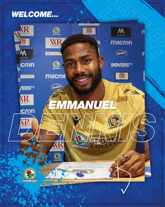 OFFICIAL: Blackburn Rovers Complete Loan Signing of Nigerian Striker Emmanuel Dennis