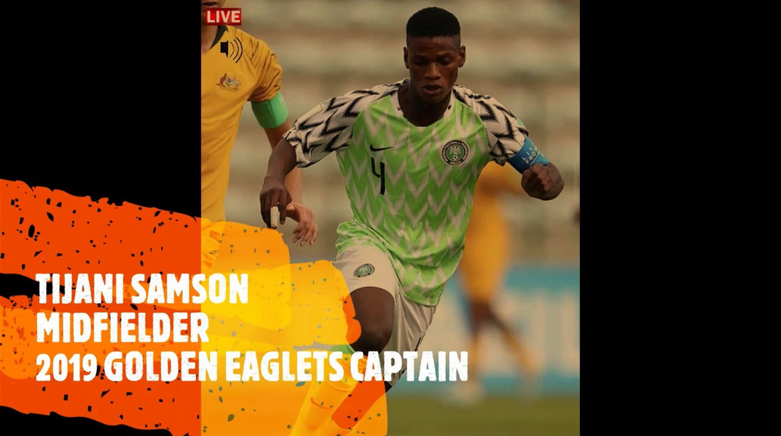 "I'LL BE A TOP PLAYER, AND WITH THE SUPER EAGLES" - SAMSON TIJANI