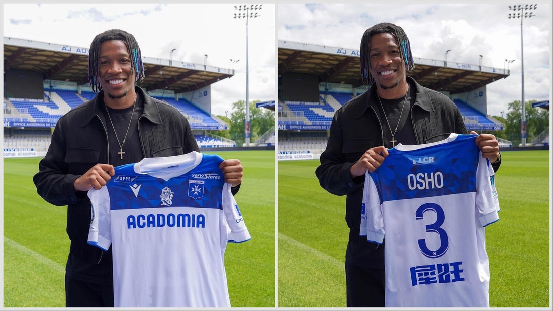 Gabriel Osho begins new chapter with Auxerre after Luton Town exit