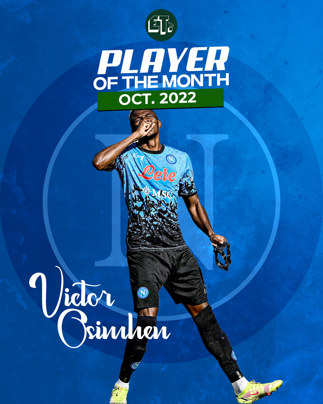 October Player of the Month: Victor Osimhen