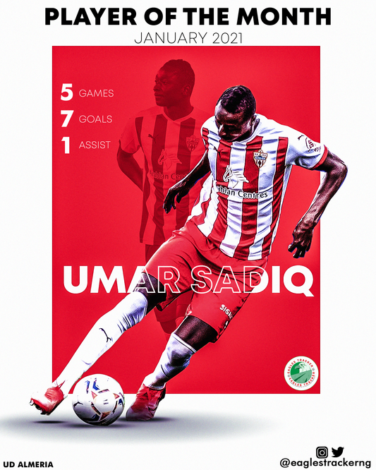 Sadiq Umar - Player of the Month (January 2021)