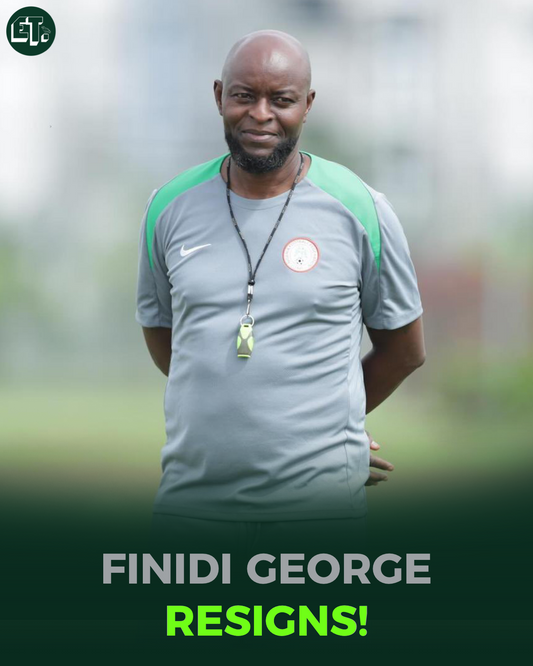 Finidi George resigns as Nigeria's Super Eagles coach