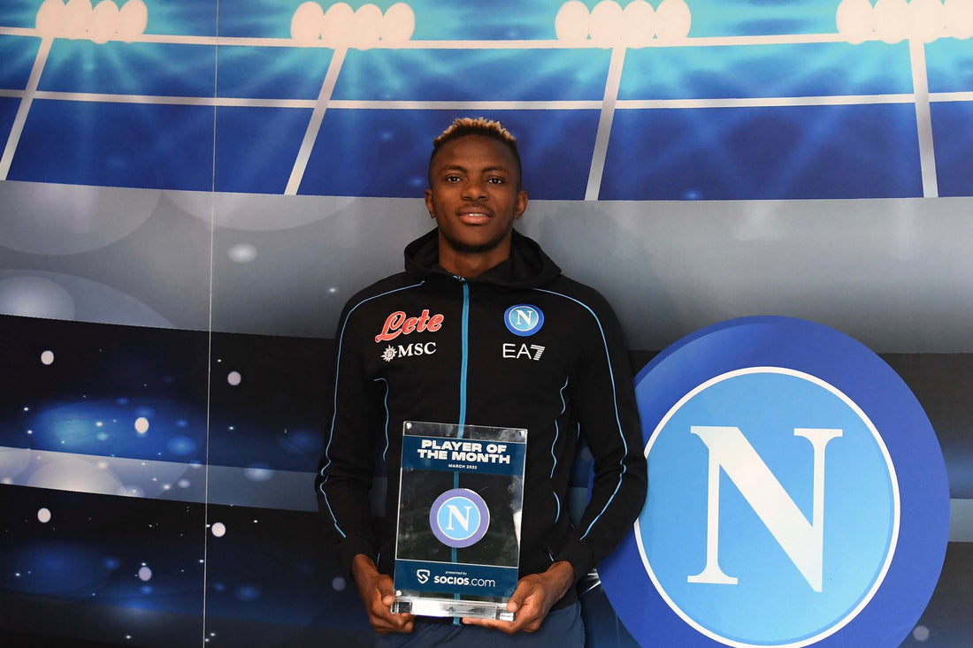 Napoli crown Victor Osimhen as Player of the Month for March