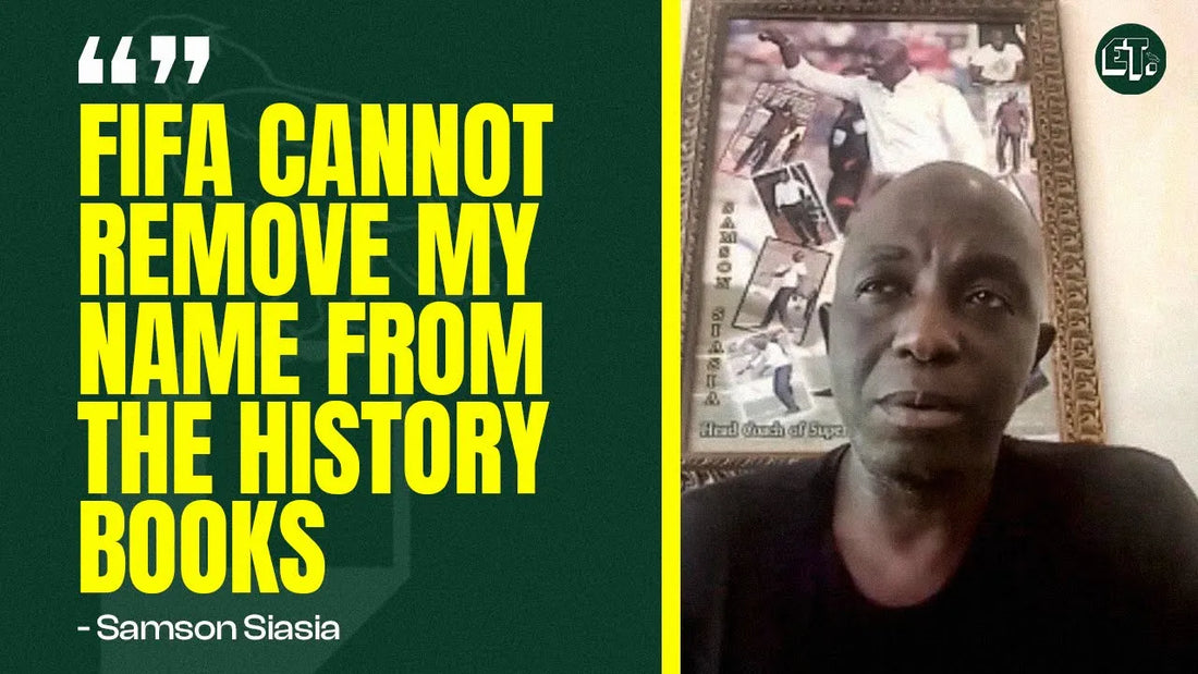 Interview: Samson Siasia reveals the most talented Super Eagles player he coached, his preference for Osimhen, World Cup