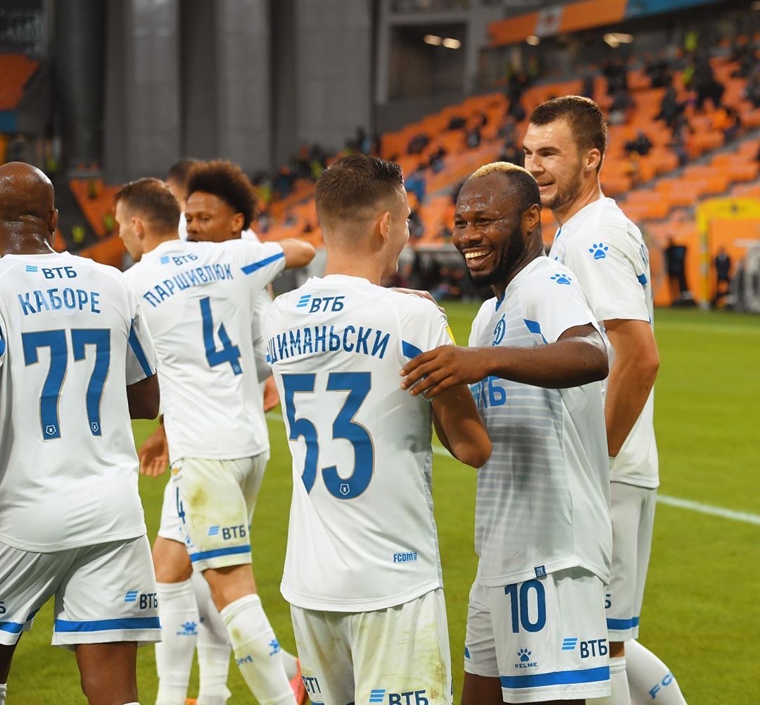 Sylvester Igboun on target for Dynamo Moscow in Russian Premier League win
