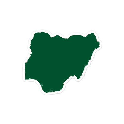 Map of Nigeria Sticker